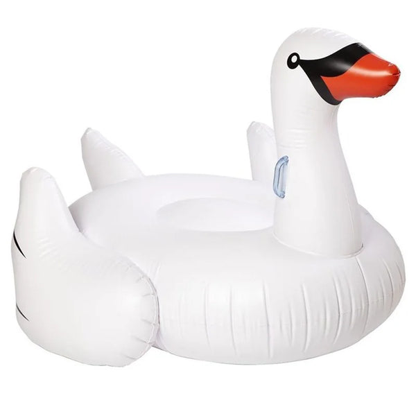 White Swan Pool Float Inflatable