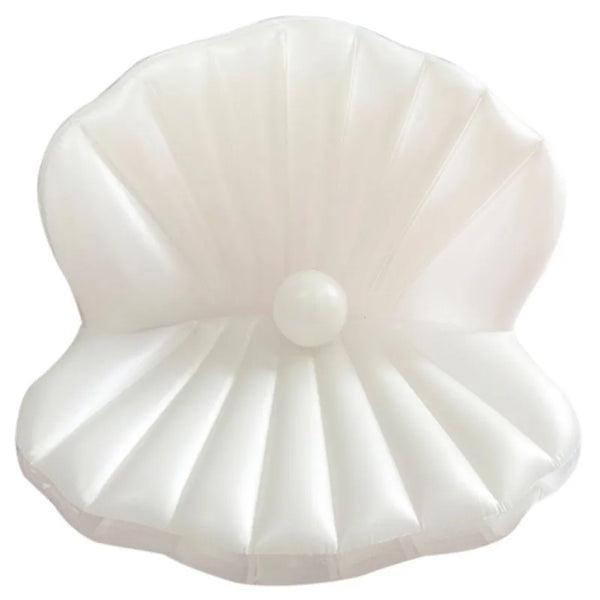 Inflatable Seashell with Pearl Pool Float
