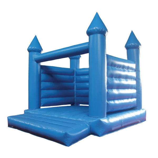 Blue Inflatable Bounce Castle 5x4x3m