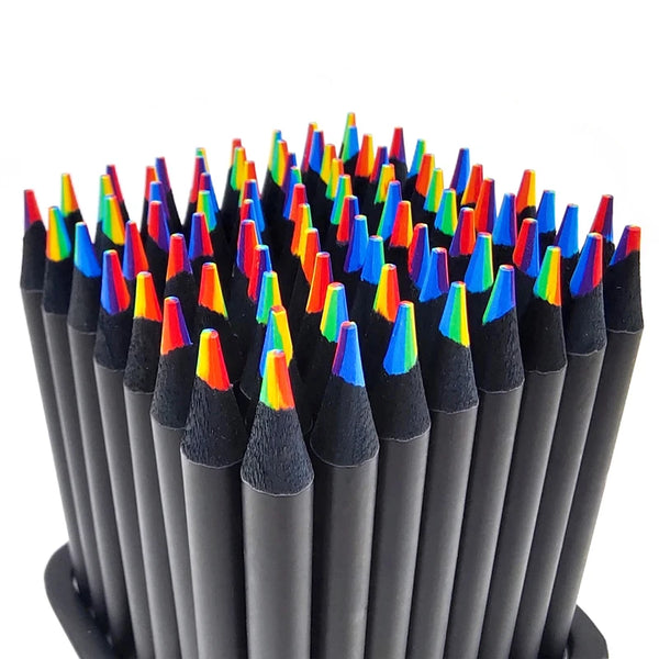 Kawaii Rainbow Pencils | Kawaii Rainbow Pencil Set | Play Dates