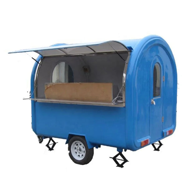 Fully Equipped Mobile Kitchen Fast Food Trailer