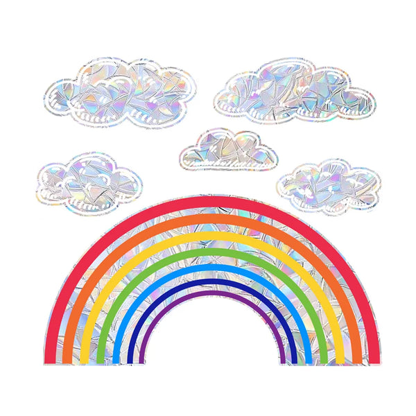 Rainbow & Clouds Decals | Rainbow Decals | Play Dates