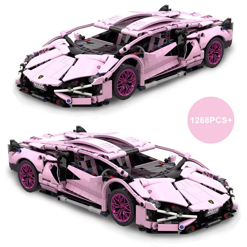 Pink Lamborghini Toy Car | Lamborghini Sport Toy Car | Play Dates