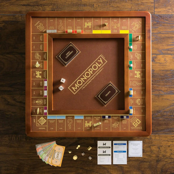 Wooden Monopoly Game | Monopoly Game | Play Dates